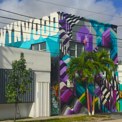 Quartiere di Wynwood a Miami