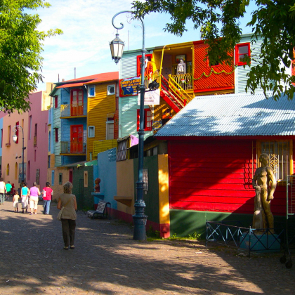 Lo storico quartiere de La Boca a Buenos Aires